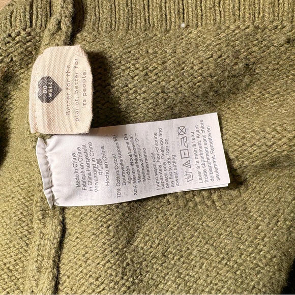 Madewell Olive Cowl Neck Sweater - Picture 5 of 5